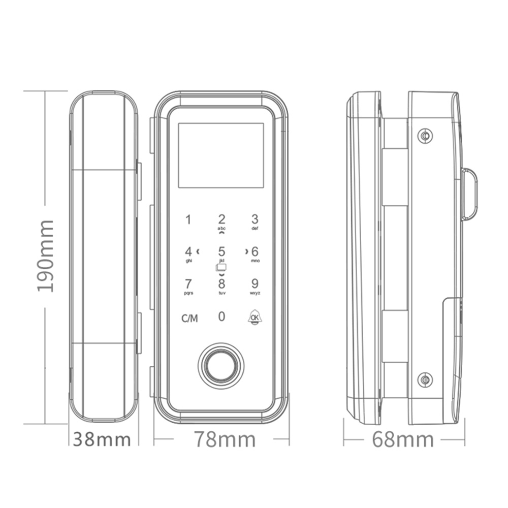 Cerradura Digital CSL-007 - Imagen 3